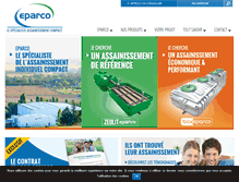 Tablet Screenshot of eparco.com